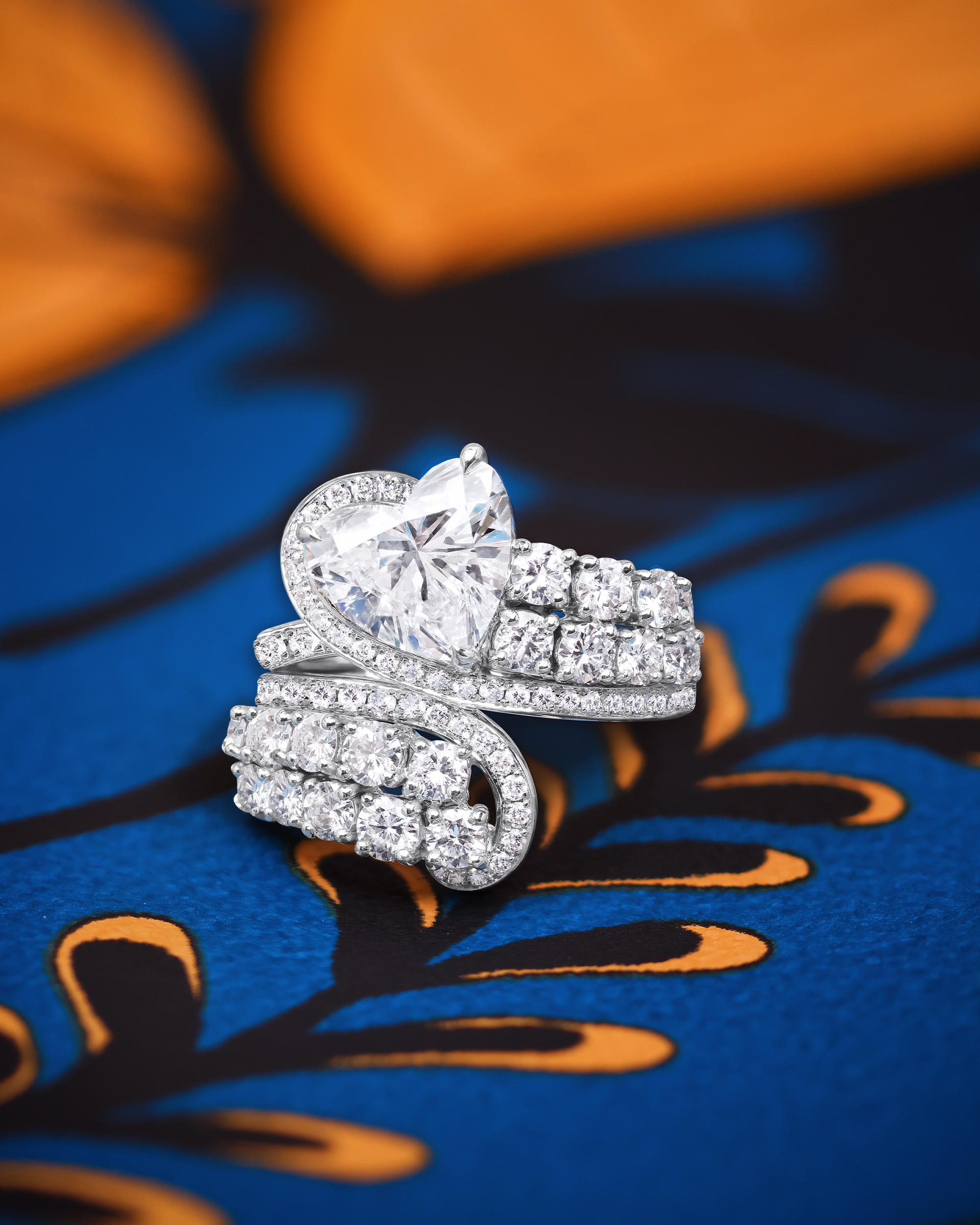 celia fabbri photography high jewellery chatila jewels heart diamonds ring